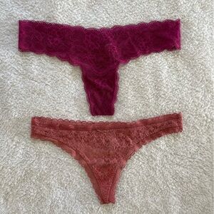 Free People Thong Panty Bundle